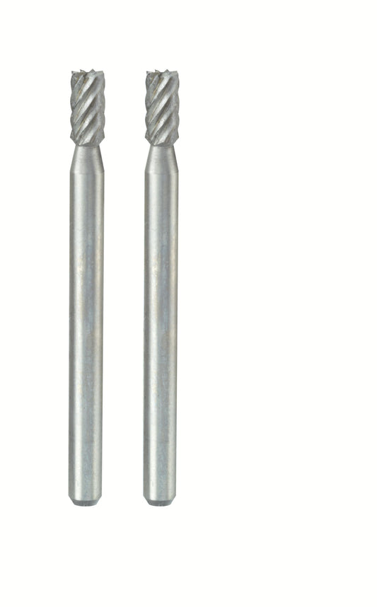 PROXXON-Zylinderfräser (Wolfram-Vanadiumstahl), 3 mm, 2 Stück