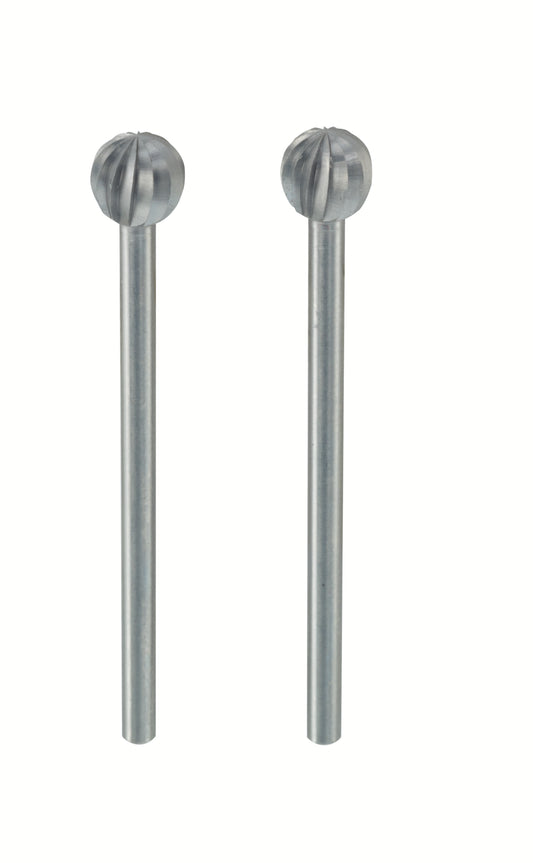 PROXXON-Kugelfräser (Wolfram-Vanadiumstahl), 6 mm, 2 Stück