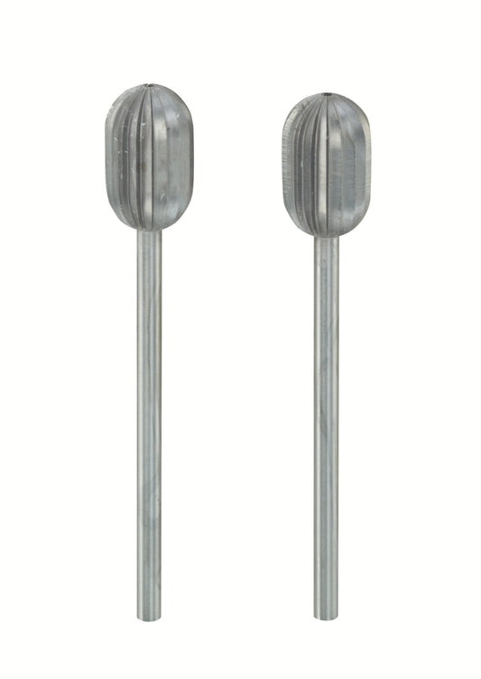 PROXXON-Zylinderfräser (Wolfram-Vanadiumstahl), 8 mm, 2 Stück