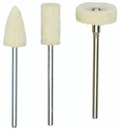 PROXXON-Filzpolierstift, Geschoss, 2 Stück