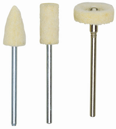 PROXXON-Filzpolierstift, Geschoss, 2 Stück