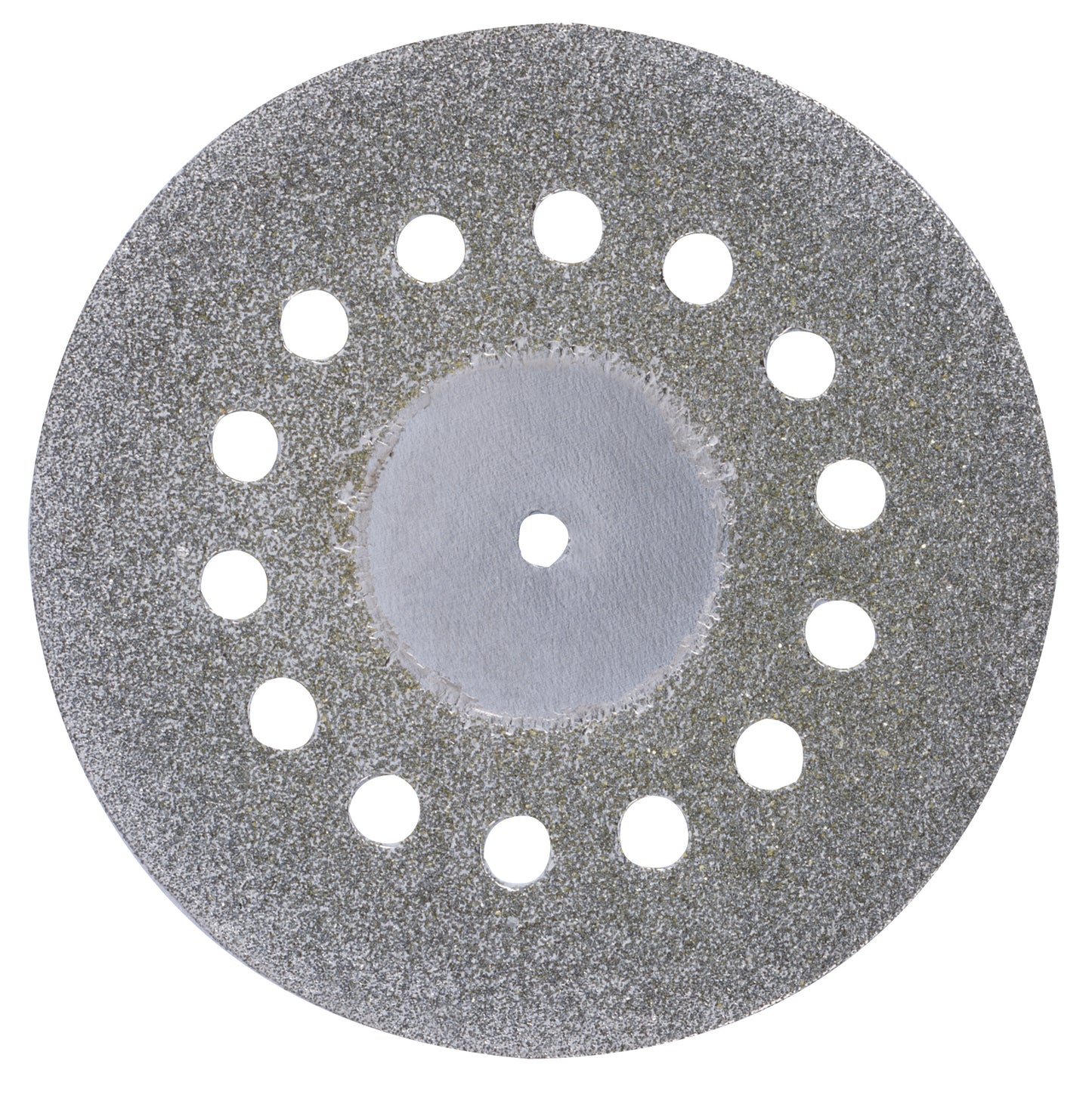 PROXXON-Diamantierte Trennscheibe mit Kühllöchern, Ø 38 mm + 1 Träger