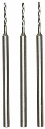 PROXXON-MICRO-Spiralbohrer (HSS-Stahl), 1,0 mm, 3 Stück