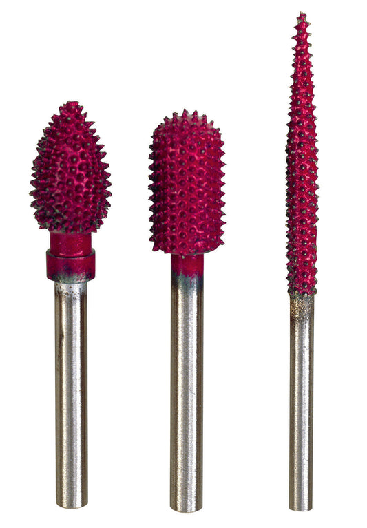 Raspelfräser mit Metallnadeln, Nadel 4 x 19 mm