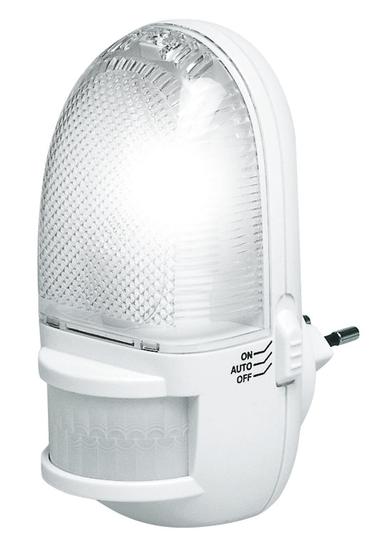 REV Steckdosenlampe mit Bewegungsmelder | weiß