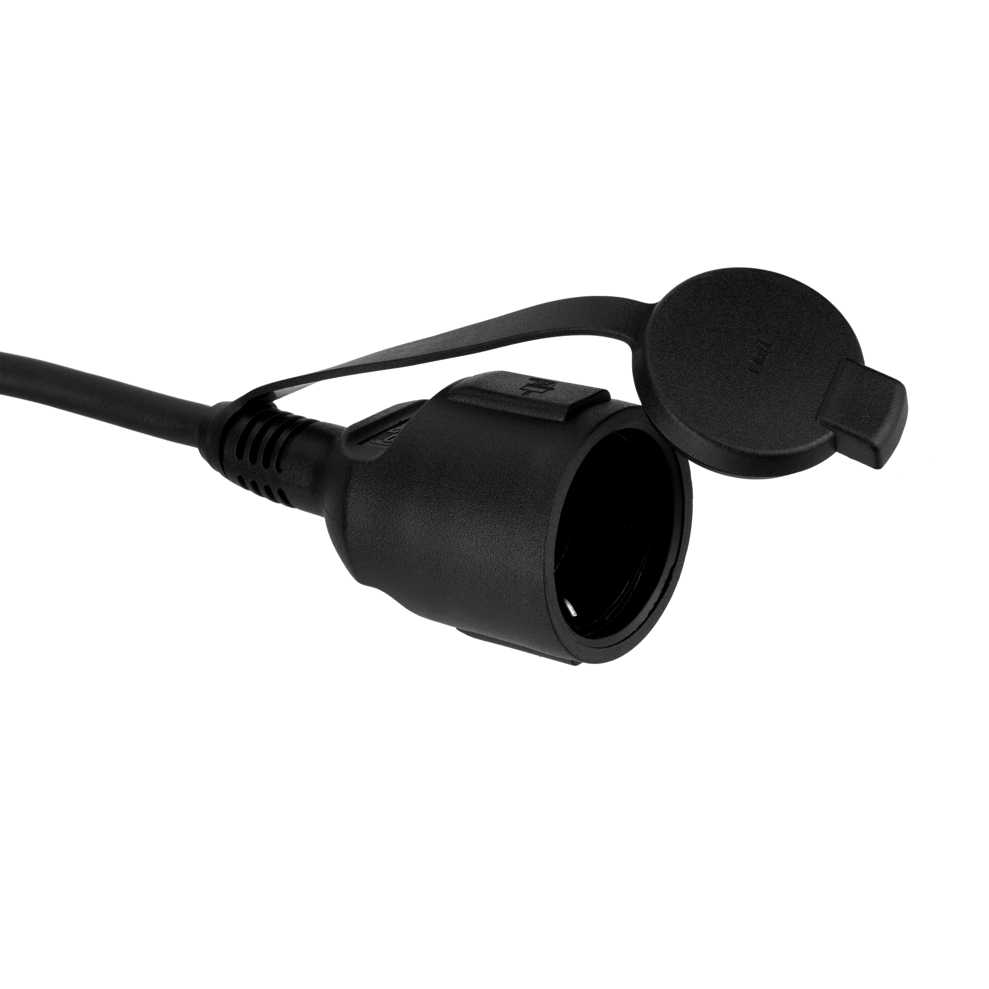 Verlängerung Gummi Schuko H05RR-F 3G1,52 10m schwarz