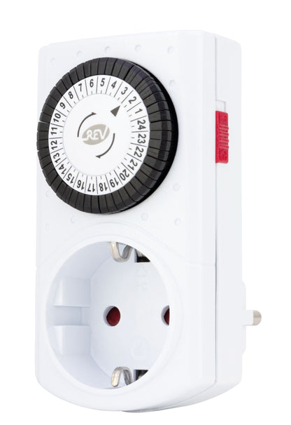 REV Zeitschaltuhr | mechanisch | max. 3680W | weiß