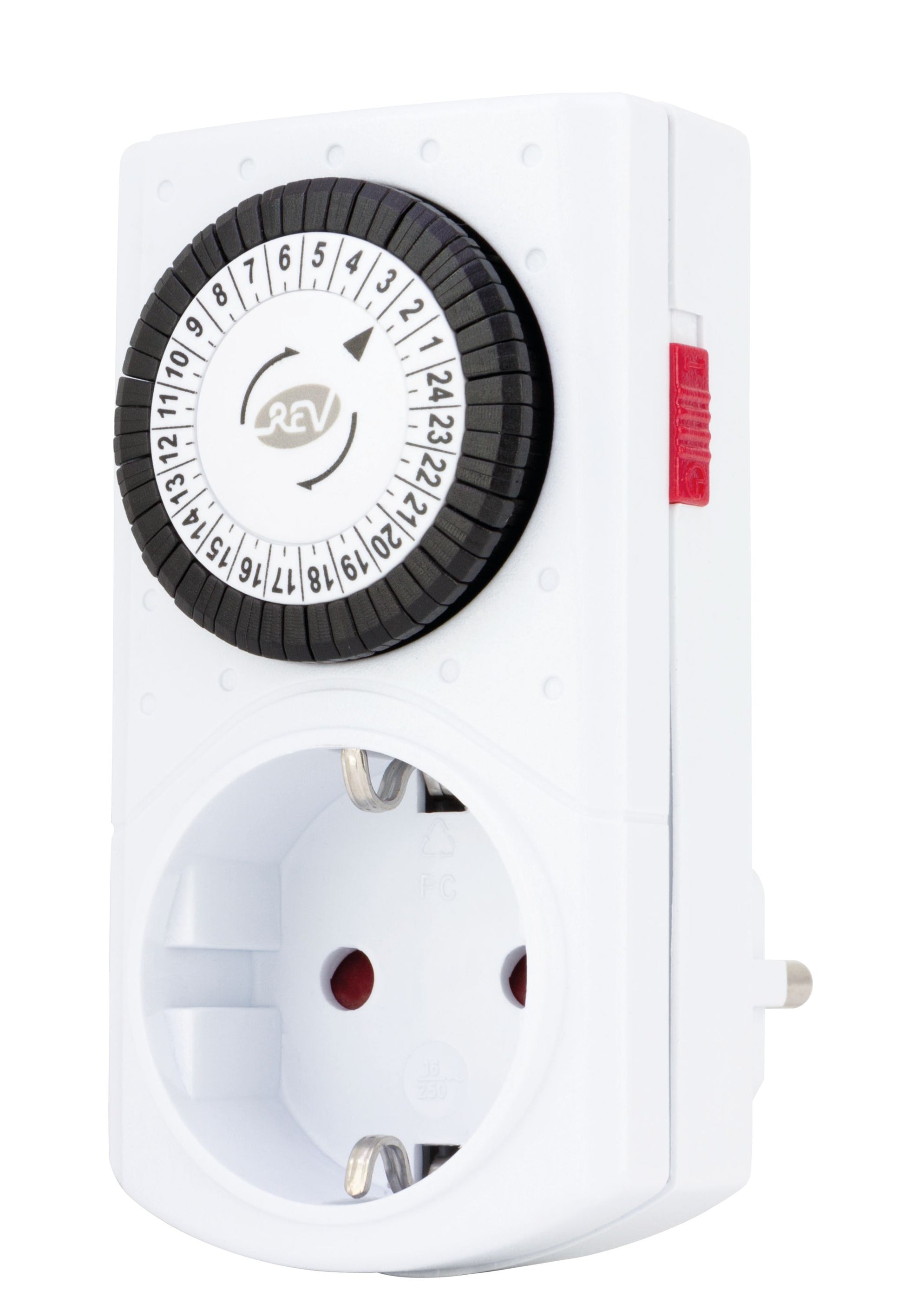 REV Zeitschaltuhr | mechanisch | max. 3680W | weiß