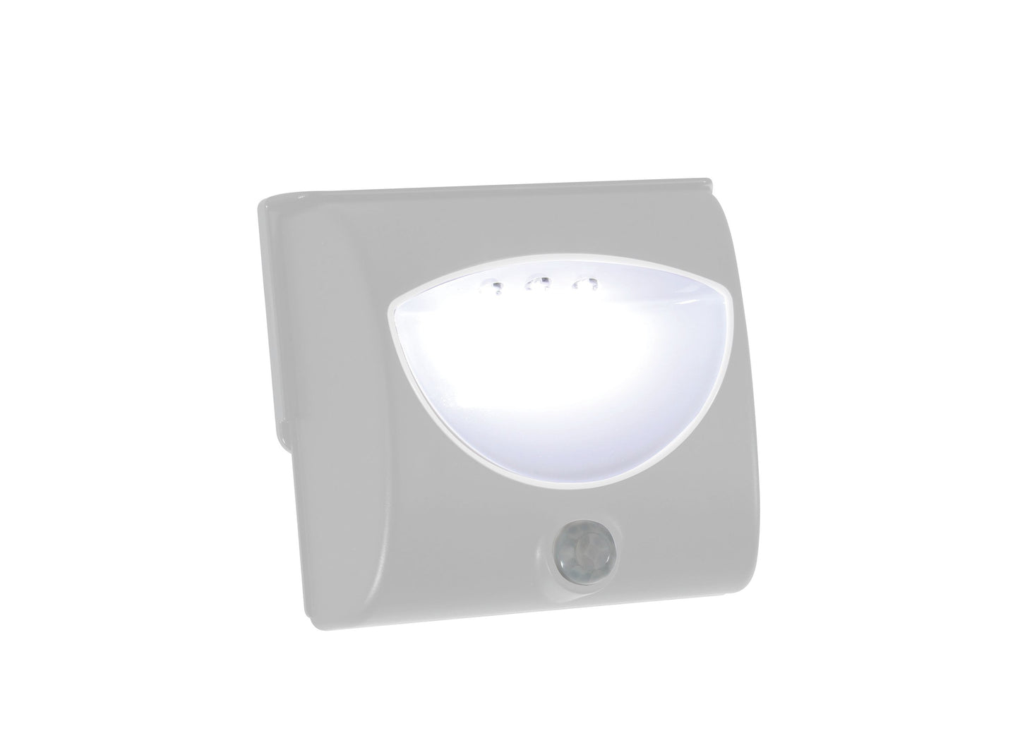 REV LED Treppenlicht mit Bewegungsmelder | silber