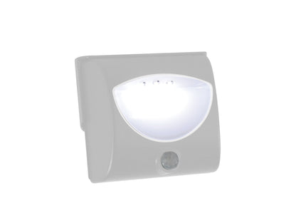 REV LED Treppenlicht mit Bewegungsmelder | silber