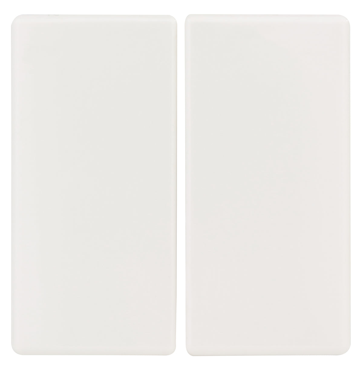 Quadro Abdeckung für Serien- und Wechsel-/Wechselschalter | Weiß