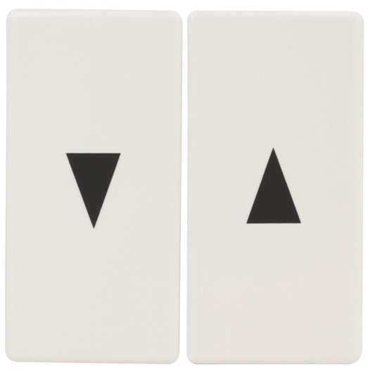 Quadro Abdeckung für Jalousieschalter | Weiß