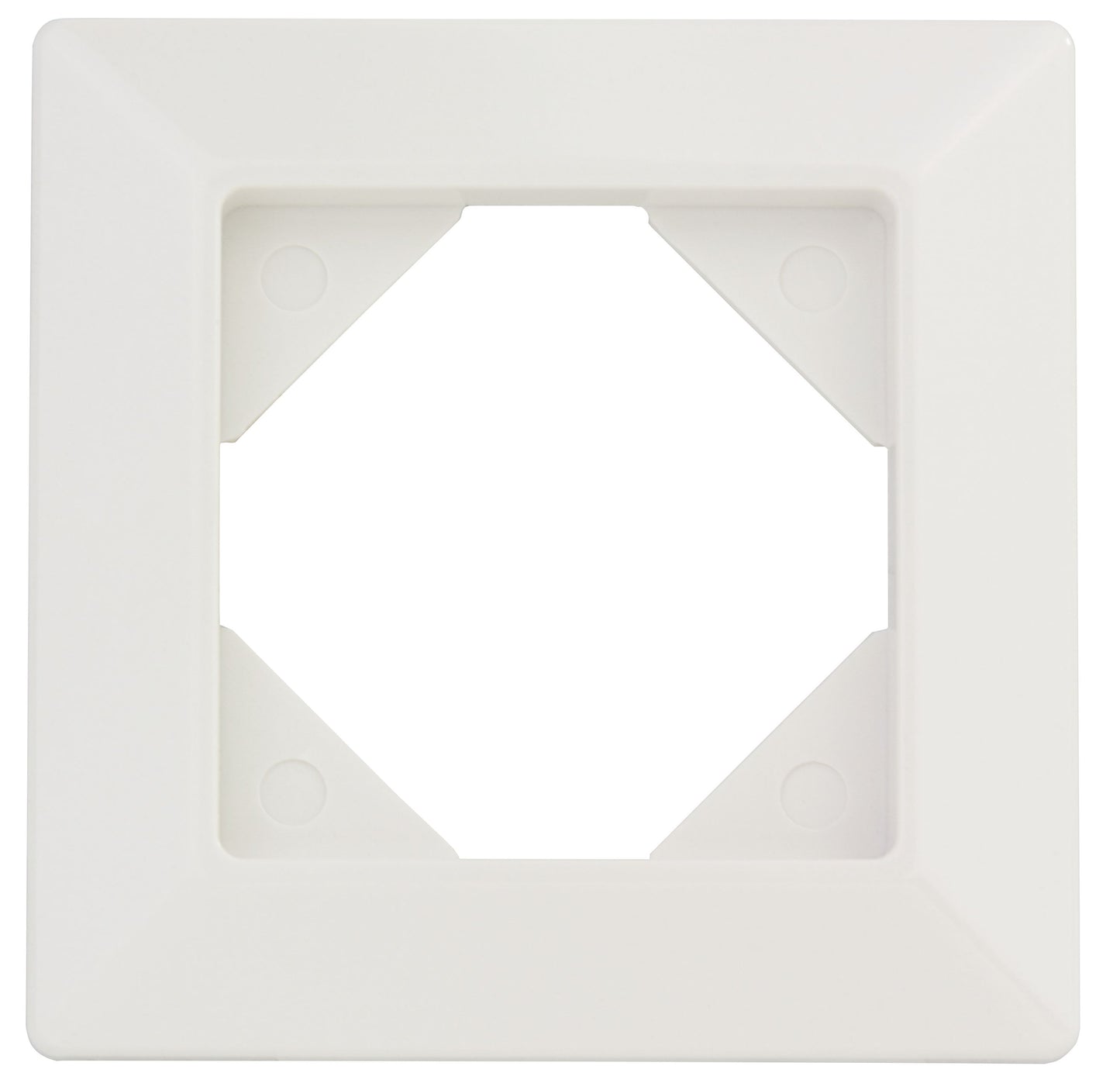 Quadro Abdeckrahmen 1-fach | Weiß
