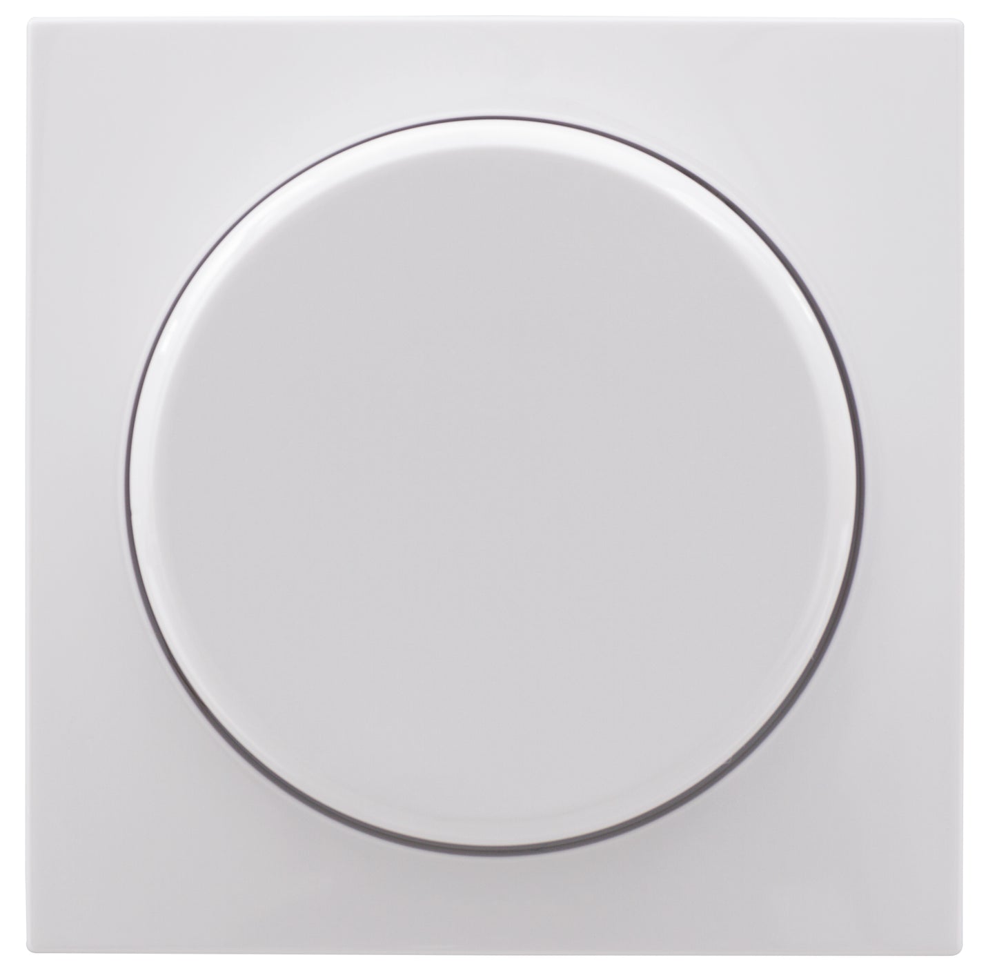 Studio Abdeckung für Dimmer / Helligkeitsregler | Weiß