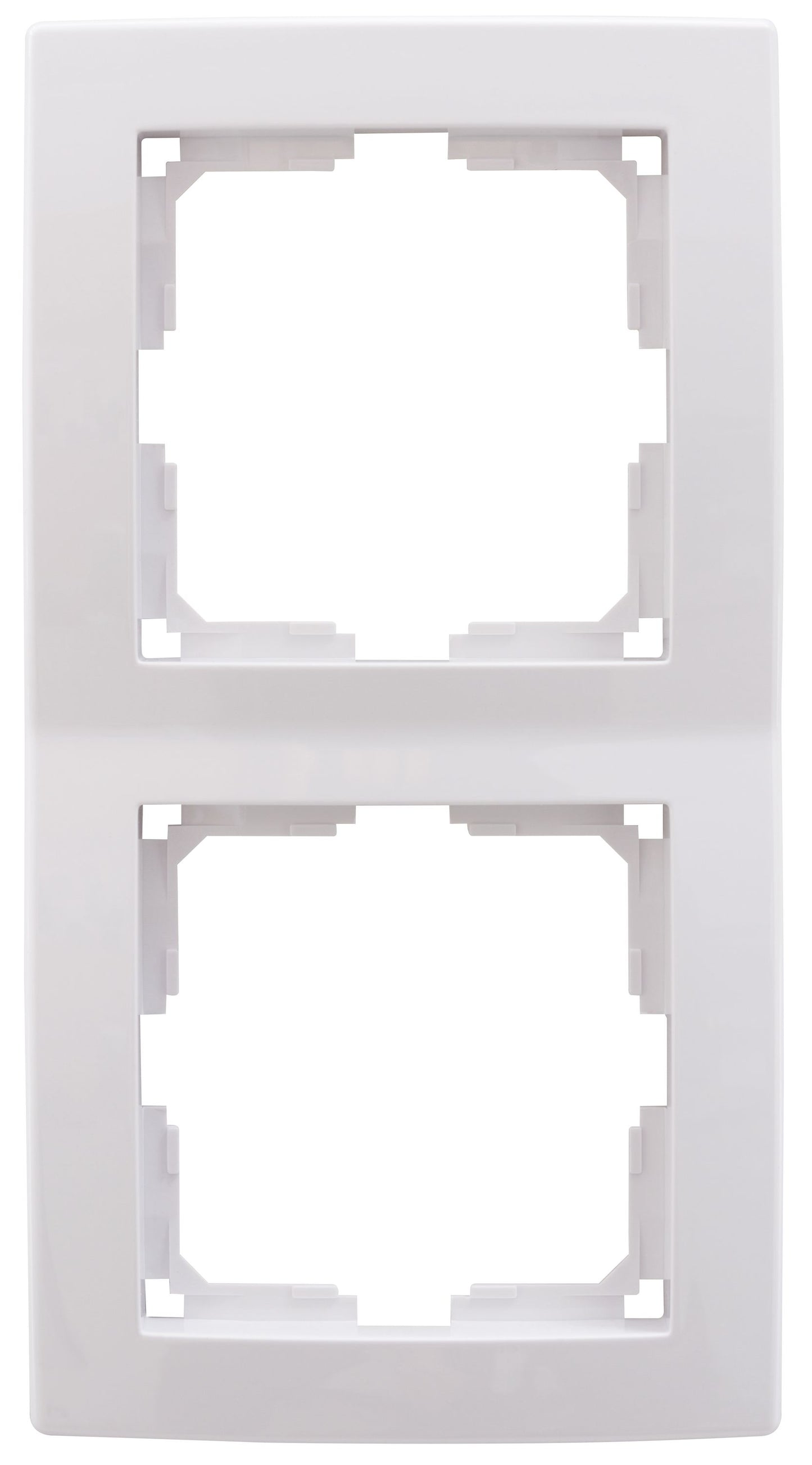 Studio Abdeckrahmen 2-fach | Weiß