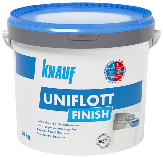 Das perfekte Oberflächenfinish für Gipsplattenfugen