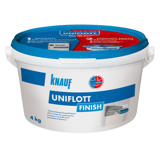 Das perfekte Oberflächenfinish für Gipsplattenfugen