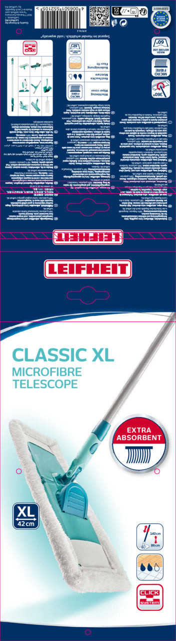 Bodenwischer Classic XL Microfibre Telescope