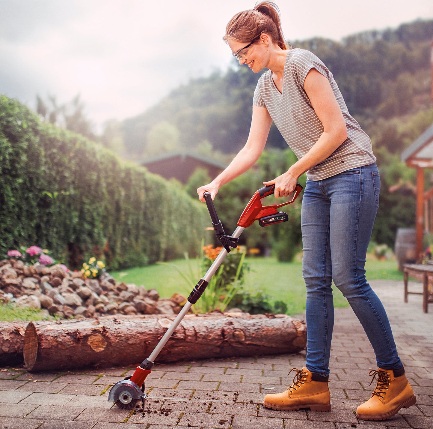 Einhell Akku-Fugenreiniger GE-CC 18 Li Solo