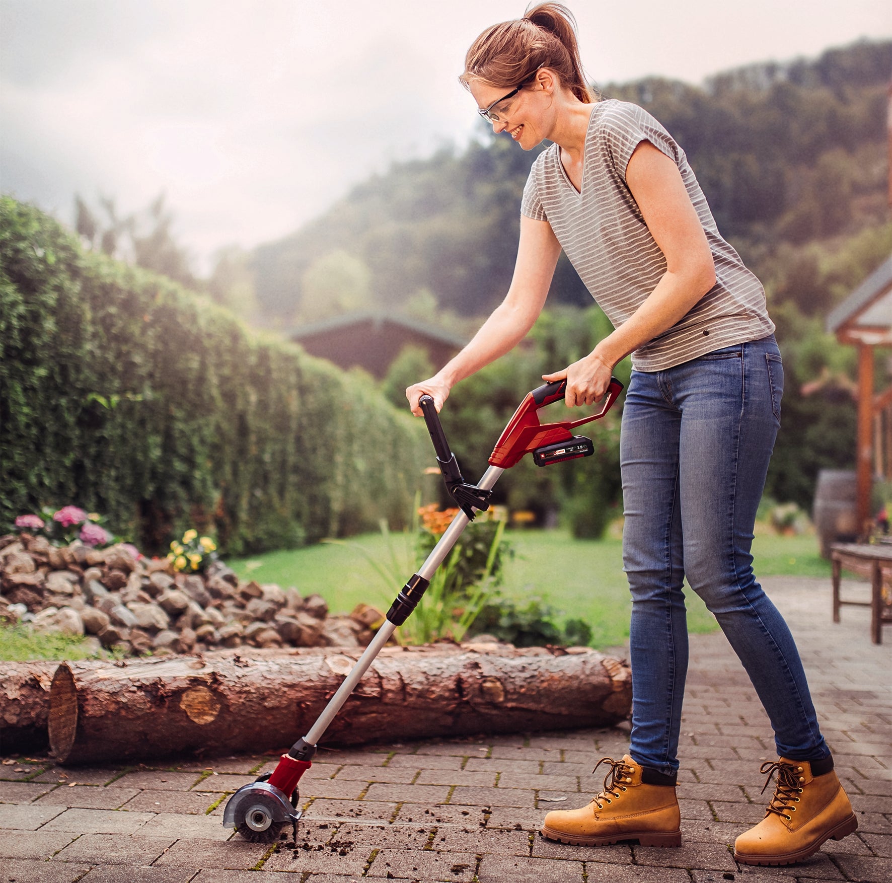 Einhell Akku-Fugenreiniger GE-CC 18 Li Solo