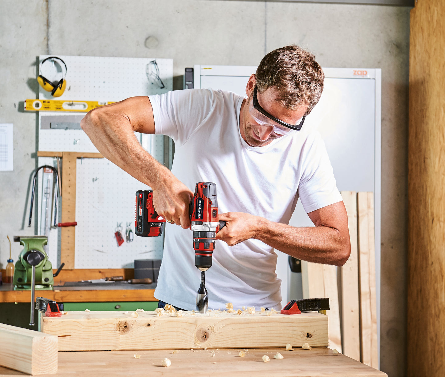 Einhell Akku-Schlagbohrschrauber TE-CD 18/48 Li-i (2x2,0Ah)