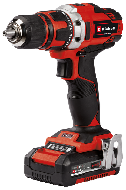 Einhell Akku-Bohrschrauber TE-CD 18/40-1 Li (2x1,5 Ah)
