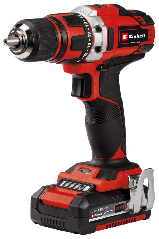 Einhell Akku-Bohrschrauber TE-CD 18/40-1 Li (2x1,5 Ah)
