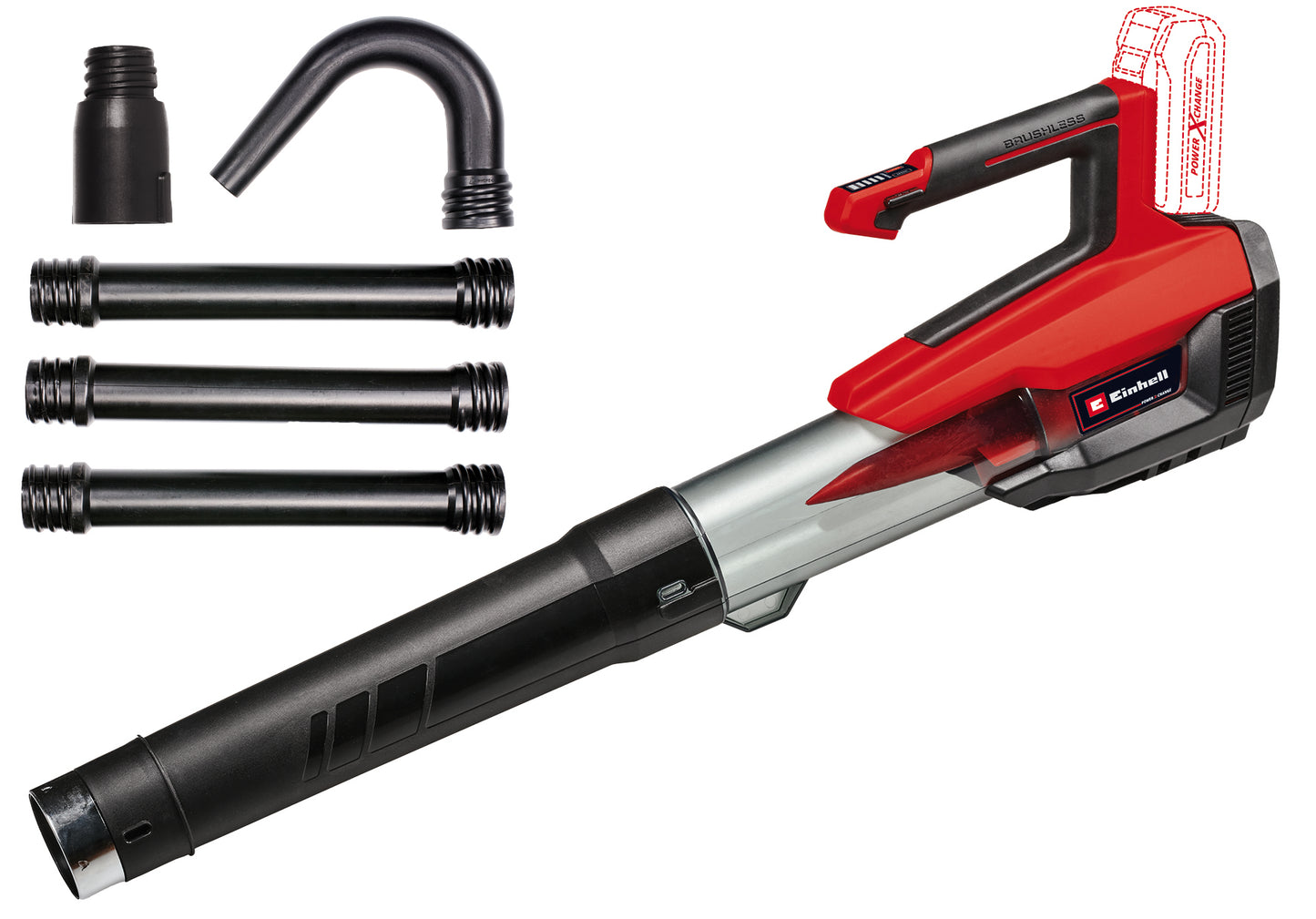 Akku-Laubbläser GP-LB 18/200 Li GK-Solo m. Dachrinnen Set