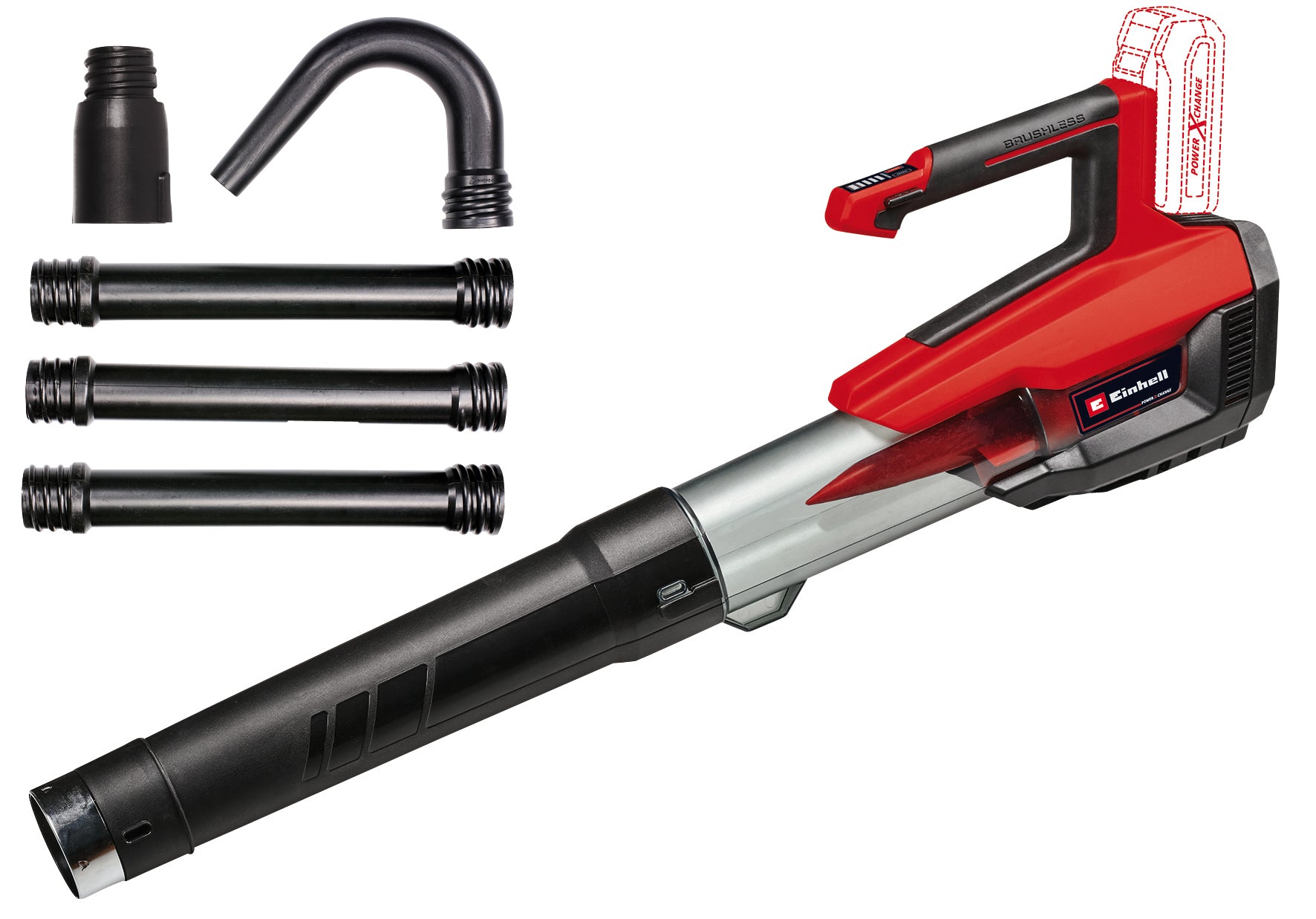 Akku-Laubbläser GP-LB 18/200 Li GK-Solo m. Dachrinnen Set