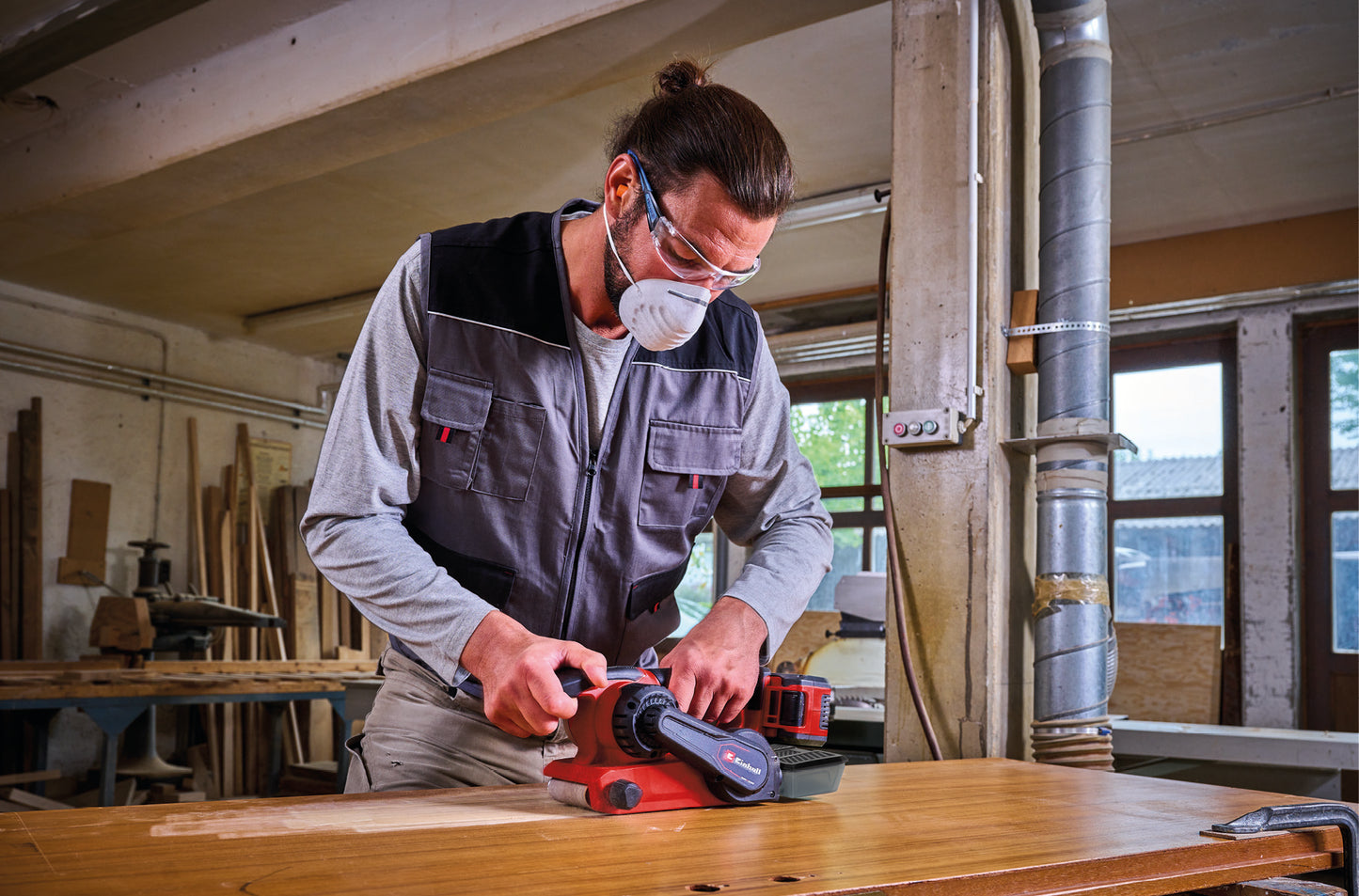 Einhell Akku-Bandschleifer TP-BS 18/457 Li BL Solo