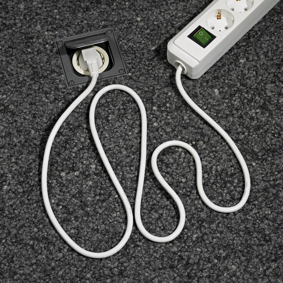 ECO-Line 3F.weiss mit Schalter 3m H05VV-F3G1,5 *DE*