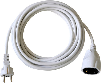 <BAT> Verl.-Kabel 5m weiss H05VV-F3G1,5 mit KiSchu 5m H05 VV-F 3G1,5 ws