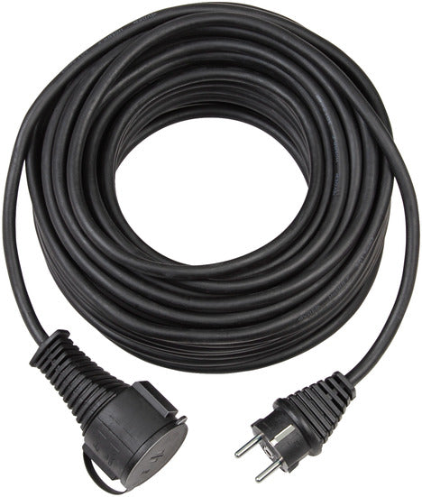 Verl.-Kabel 5m H05RR-F3G1,5 schwarz <IP44> schwarz