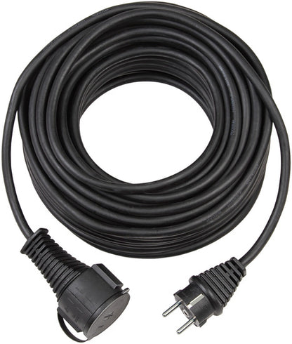 Verl.-Kabel 5m H05RR-F3G1,5 schwarz <IP44> schwarz