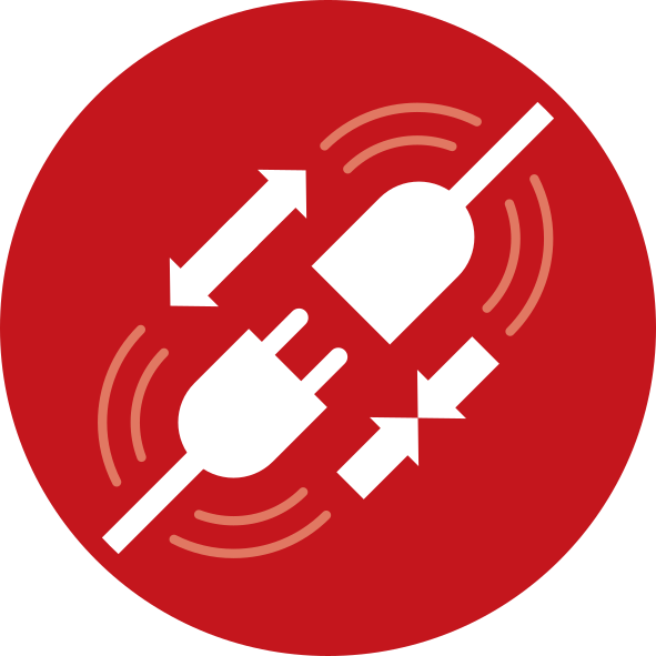 Stecker/Kupplung Safe-Box <IP44> große Ausführung bis 2,5Q IP44, extra groß, Farbe: gelb