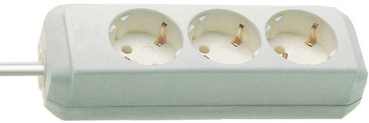 ECO-Line 3F.weiss ohne Schalter 1,5m H05VV-F3G1,5 *DE* ECO-Line weiss ohne Schalter