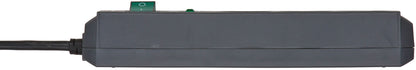 ECO-Line 3fach mit ÜSS 13.500A *DE* 1,5m H05VV-F3G1.5  Anthrazit/Blister 1,5m H05VV-F 3G1.5 /Anthr.