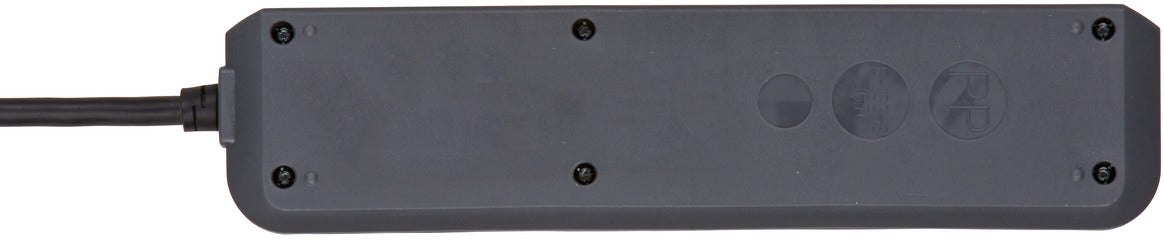 ECO-Line 3fach mit ÜSS 13.500A *DE* 1,5m H05VV-F3G1.5  Anthrazit/Blister 1,5m H05VV-F 3G1.5 /Anthr.