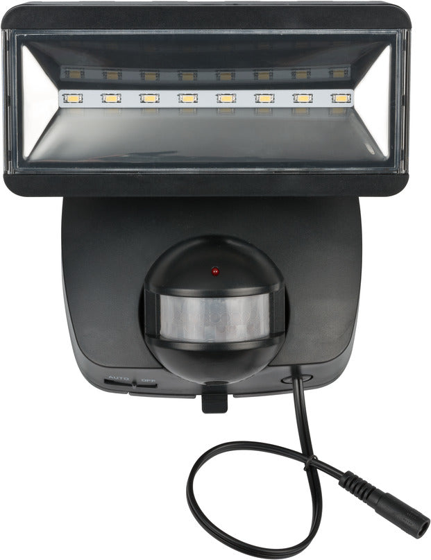 Solar LED-Strahler SOL 800 400lm/SMD-LED/PIR/IP44/schwarz