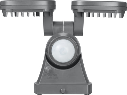 Batterie LED Strahler LUFOS 420 480lm, Doppelkopf, PIR, IP44