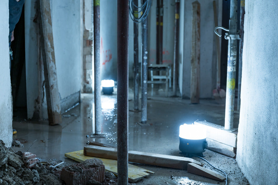 Mob.360°LED Akku Strahler BF 3000 MA 3000lm, IP54, eingeb. Akku