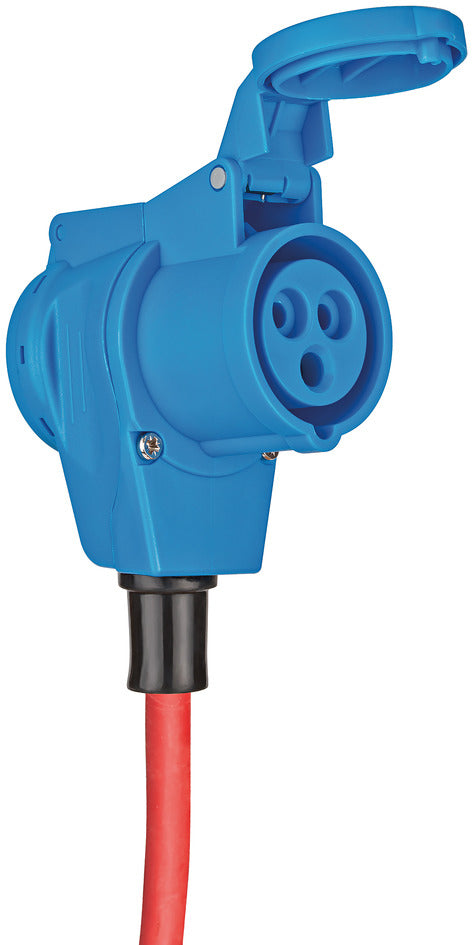 Adapter-Leitung 1.5m H07RN-F3G2.5 Schuko Stecker / Winkelkupplung