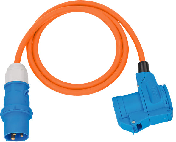 Adapter-Leitung 1.5m H07RN-F3G2.5 Stecker CEE230V / Winkelkupplung