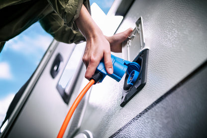 Adapter-Leitung 1.5m H07RN-F3G2.5 Stecker CEE230V / Winkelkupplung