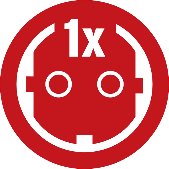 Mobiler 360° LED Baustrahler BF 3050 M 3200lm, IP54, 3m H07RN-F 3G1,5