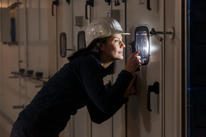 Professional Akku LED Handlampe HL 1000 ACW, 1000+380 lm, IP54