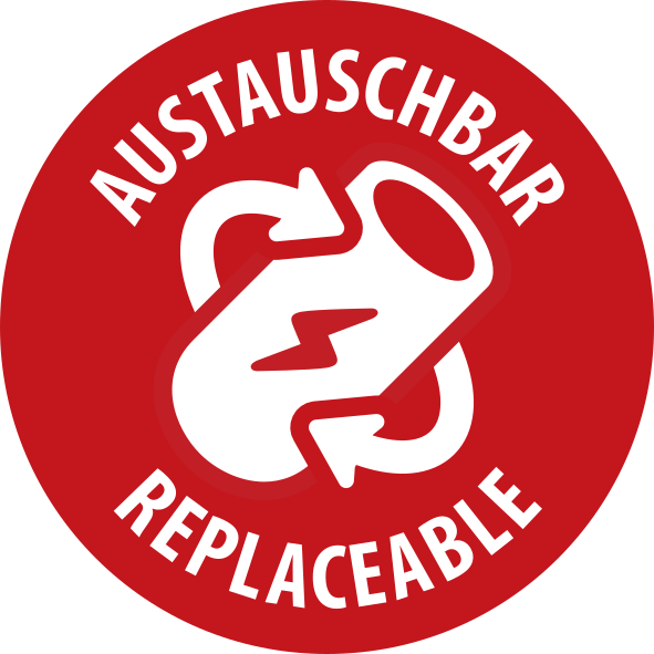 Professional Akku LED Handlampe HL 1000 ACW, 1000+380 lm, IP54