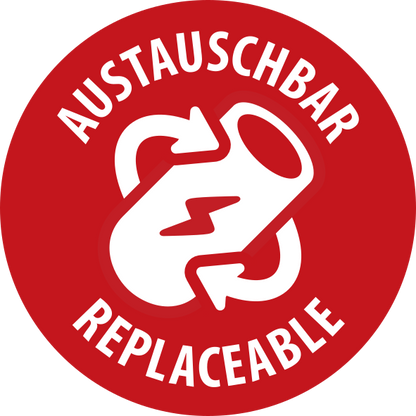 Professional Akku LED Handlampe HL 1000 ACW, 1000+380 lm, IP54