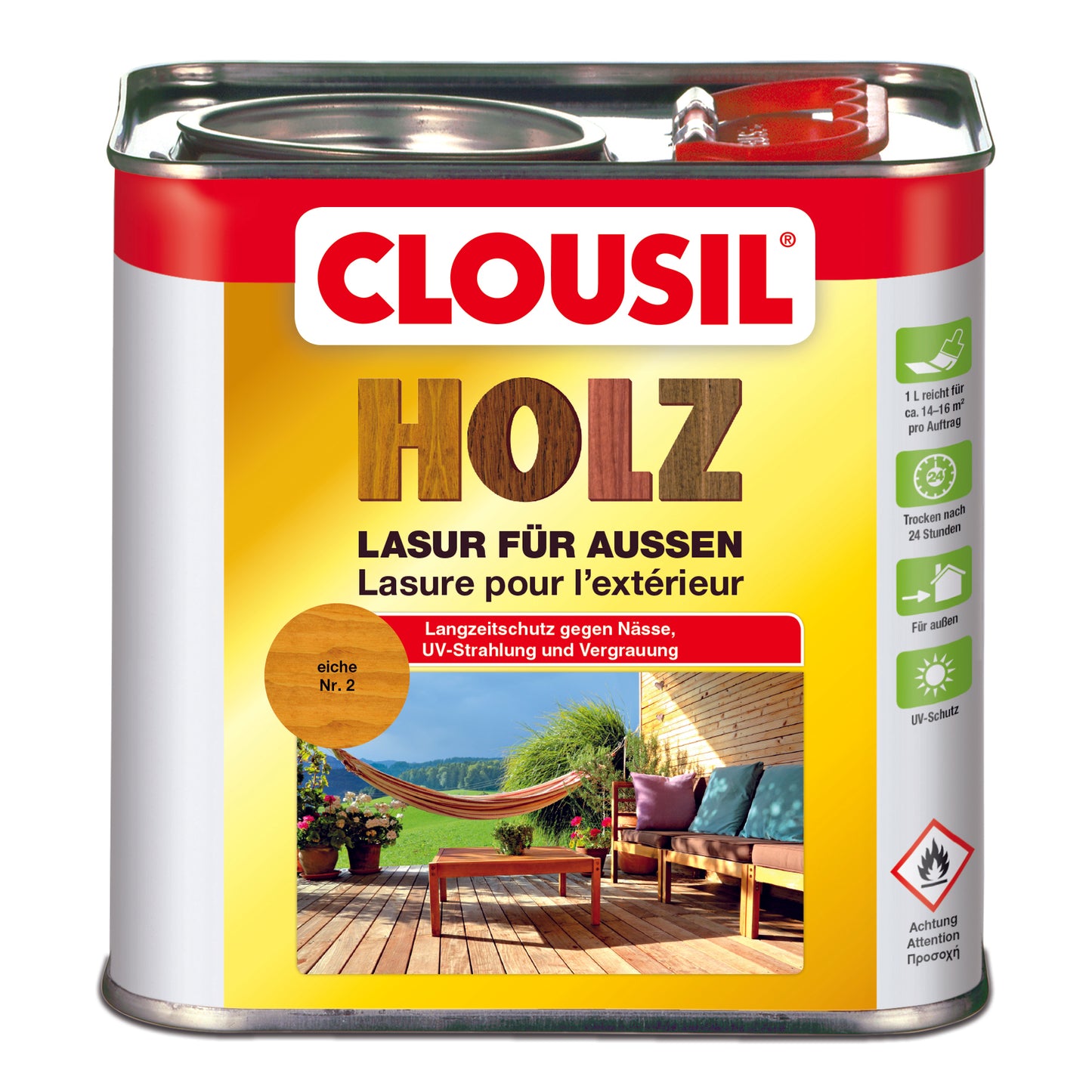 Clousil Eiche 2,500 L