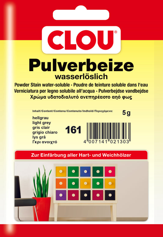 Clou Wasserbeize Nr. 161 |  hellgrau